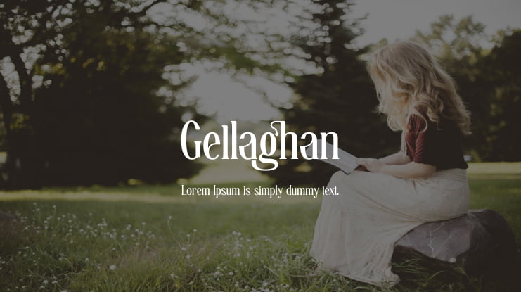 Gellaghan Font