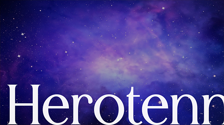 Herotenn Font