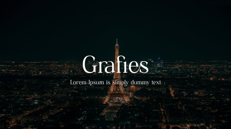 Grafies Font