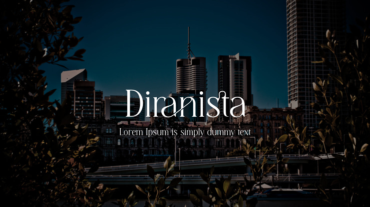 Diranista Font