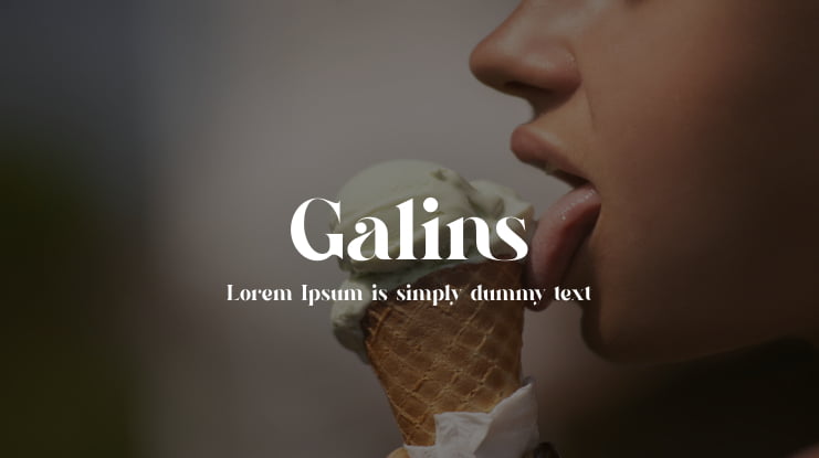 Galins Font