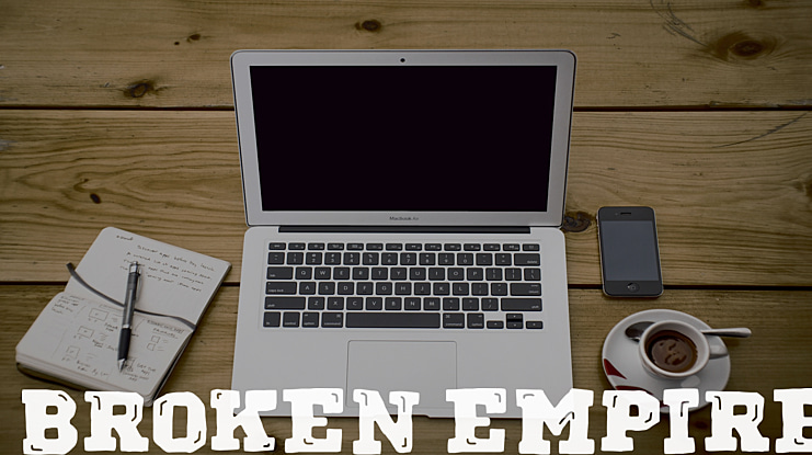 Broken Empire Font
