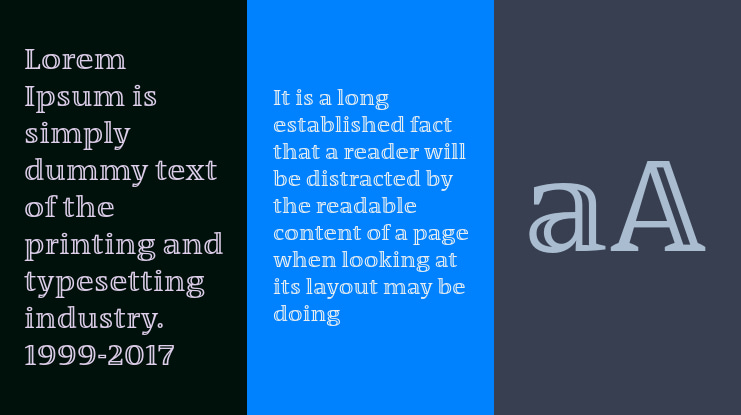 Tao Trial Font Family