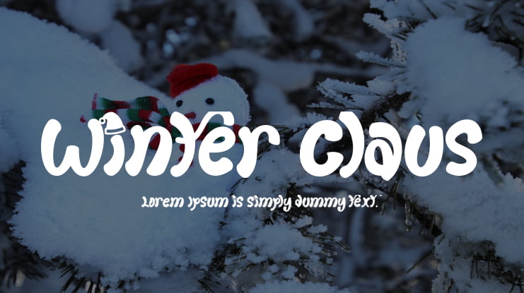 Winter Claus Font