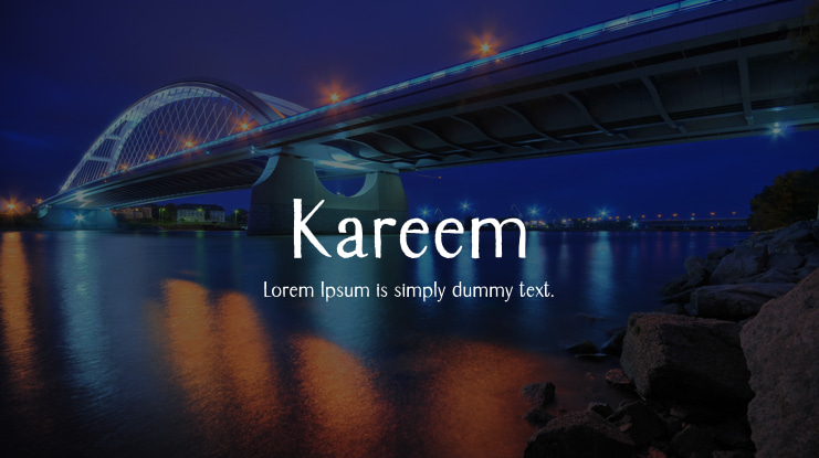 Kareem Font