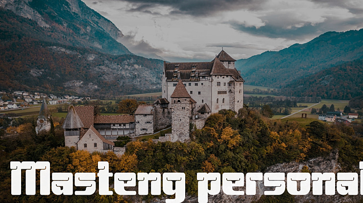 Masteng personal Font
