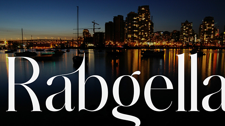 Rabgella Font