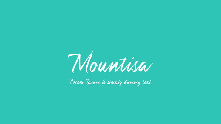 Mountisa Font