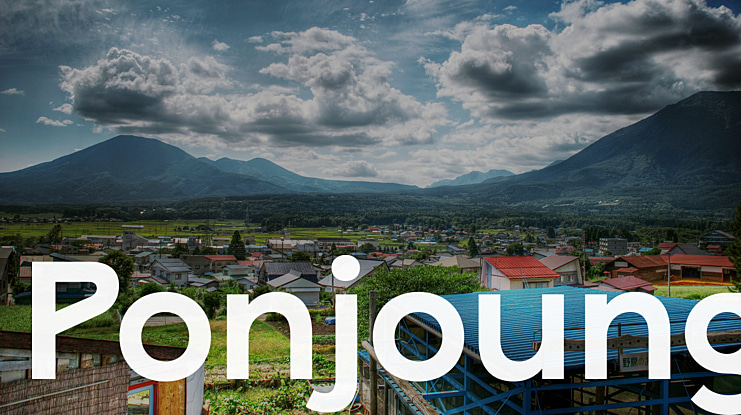 Ponjoung Font Family