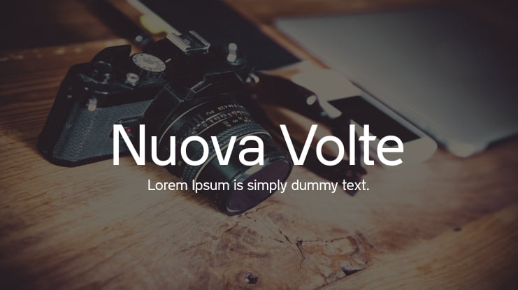 Nuova Volte Font Family