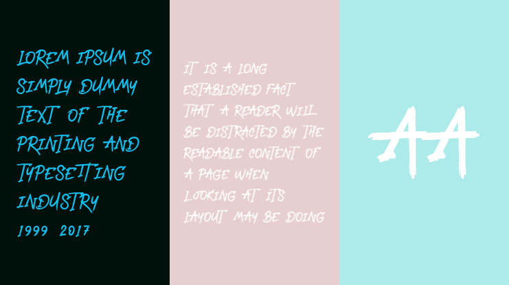 Black Manta Brush - Personal Us Font