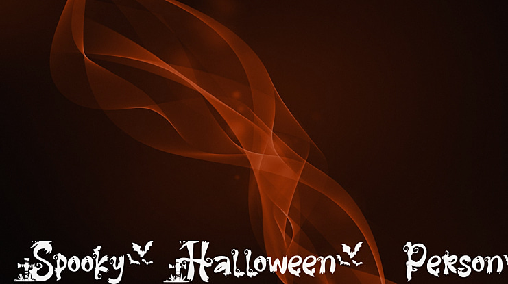 Spooky Halloween - Personal Use Font