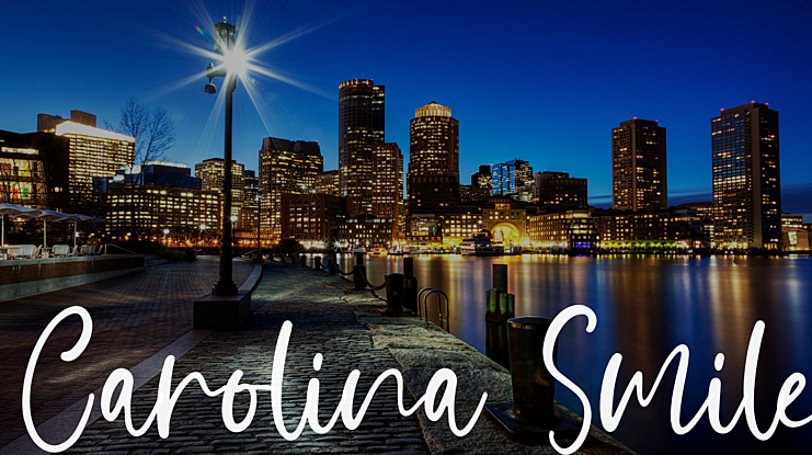 Carolina Smile Font