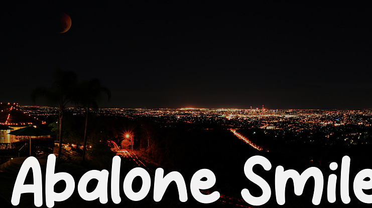 Abalone Smile Font