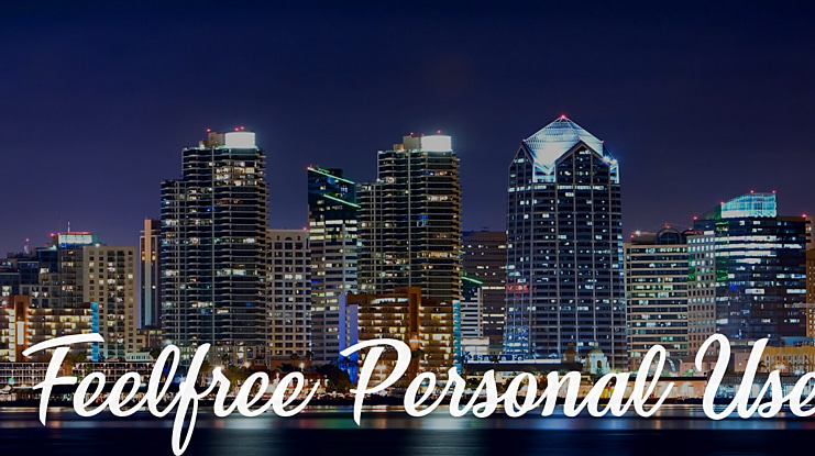 Feelfree Personal Use Font