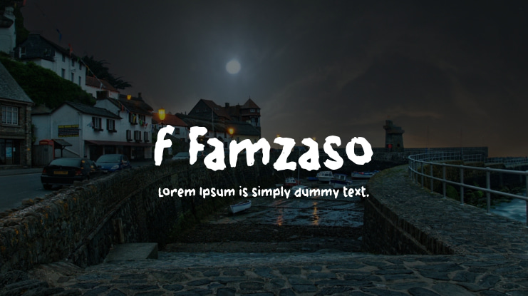 f Famzaso Font