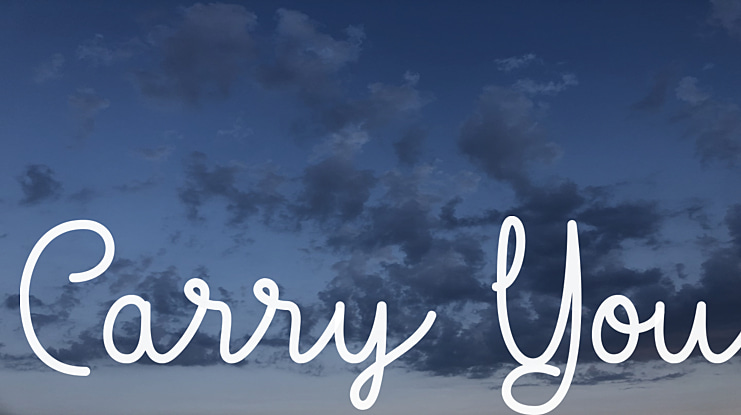 Carry You Font