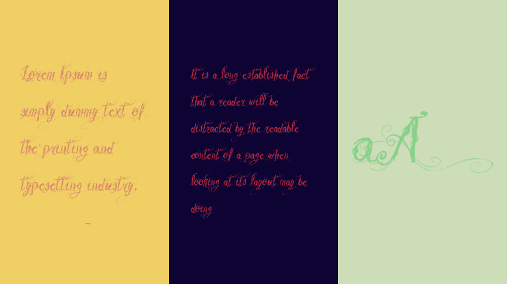 Vtks Beautiful Dreams Font