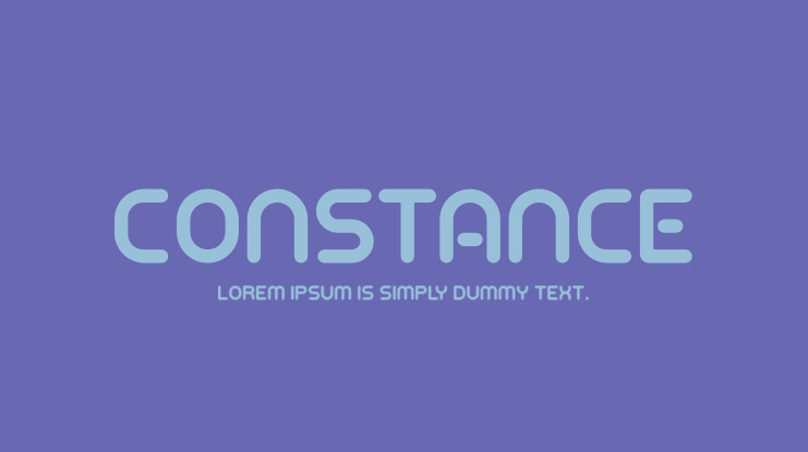 CONSTANCE Font