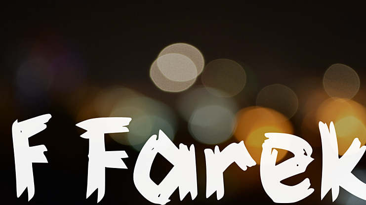 f Farek Font