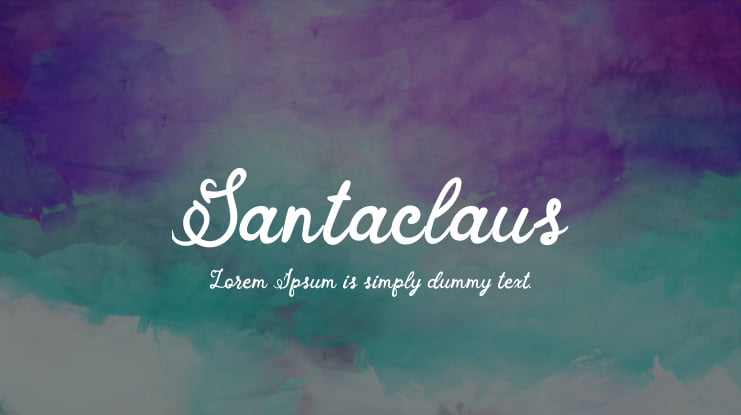Santaclaus Font