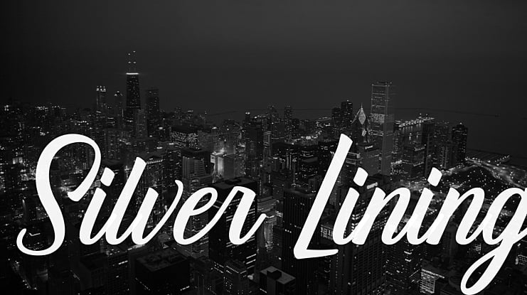 Silver Lining Font