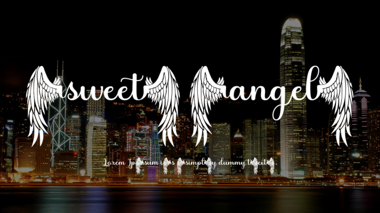 sweet angel Font