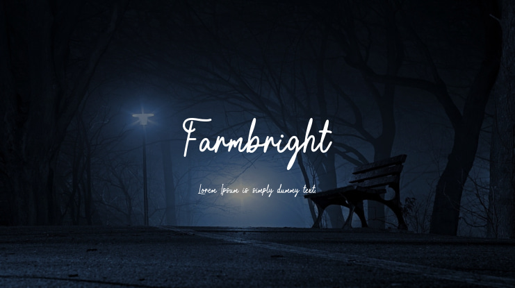 Farmbright Font