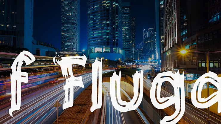 f Fluga Font