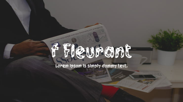 f Fleurant Font
