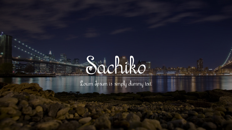 Sachiko Font