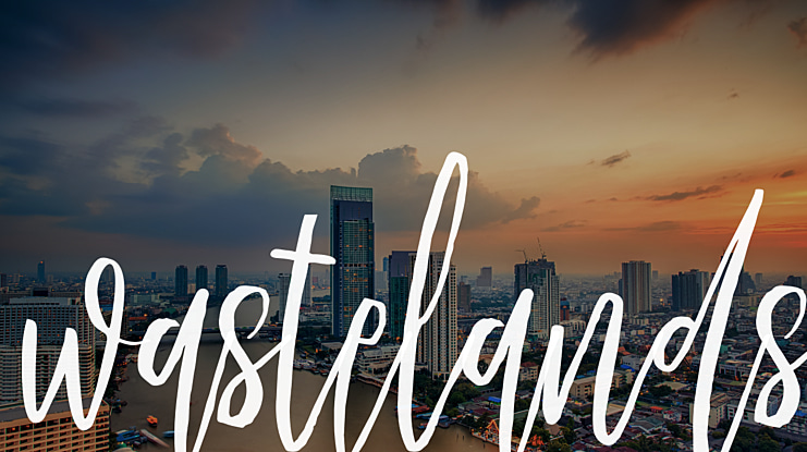 Wastelands Font