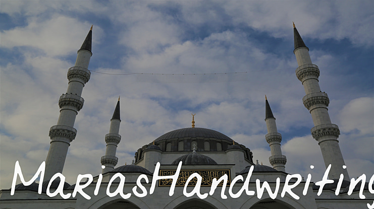 MariasHandwriting Font