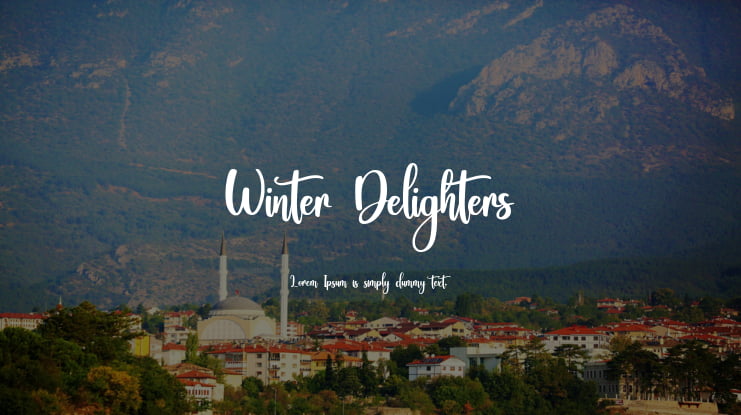 Winter Delighters Font Family