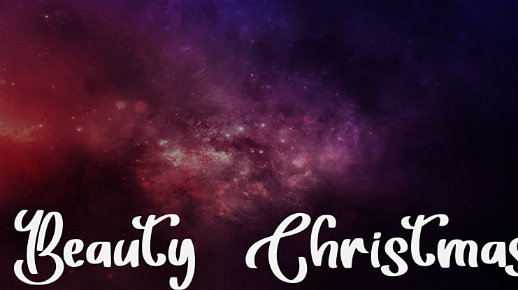 Beauty Christmas Font