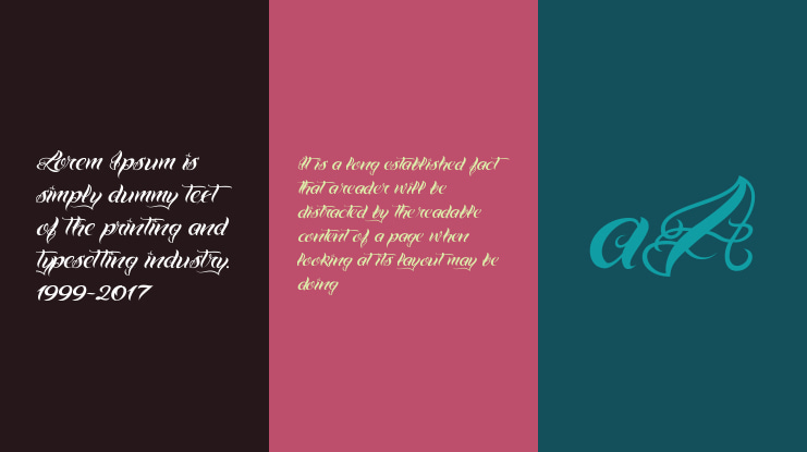 VTC Bad Tattoo Hand One Font