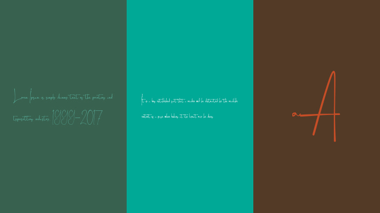 Almerita - Personal Use Font