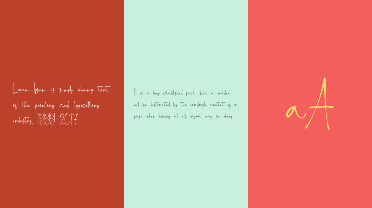 Heytta - Personal Use Font