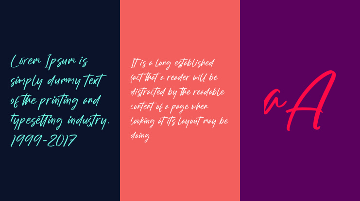 Alessandra Bookery Font