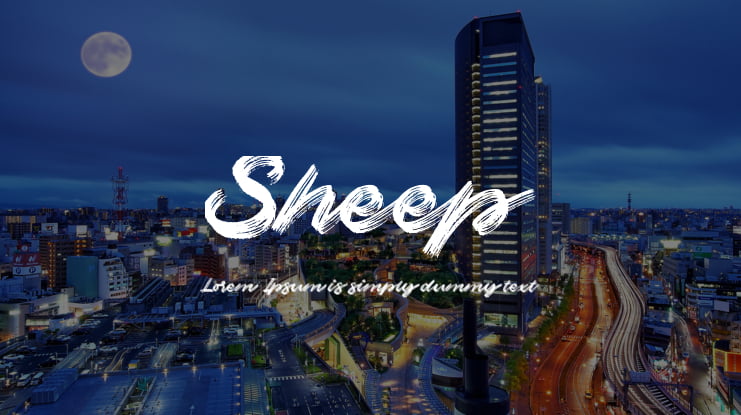 Sheep Font