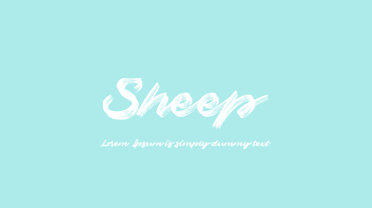 Sheep Font