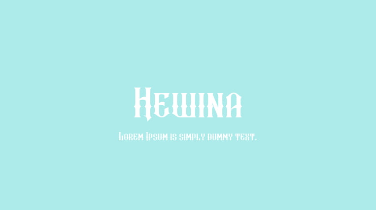 Hewina Font