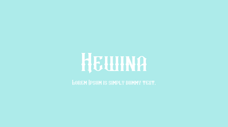 Hewina Font