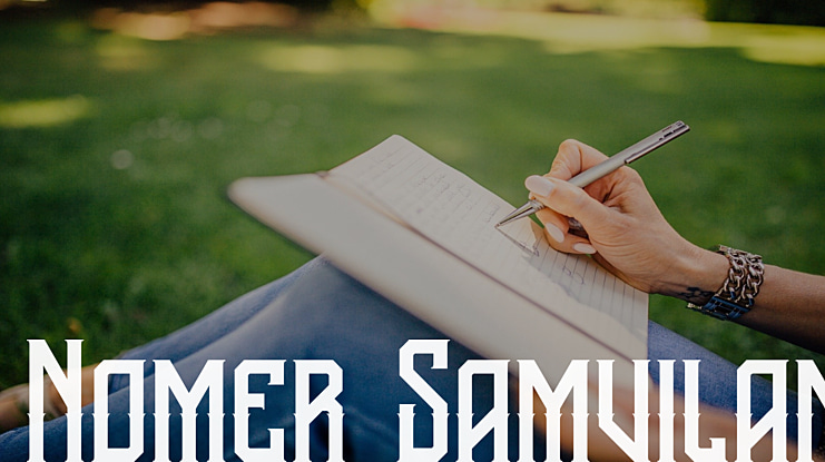 Nomer Samvilan Font