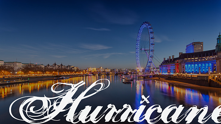 Hurricane SupaDupaSerif Font
