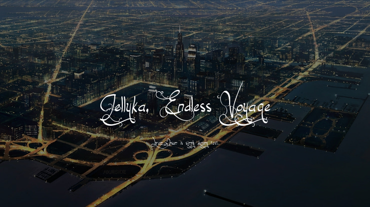 Jellyka, Endless Voyage Font