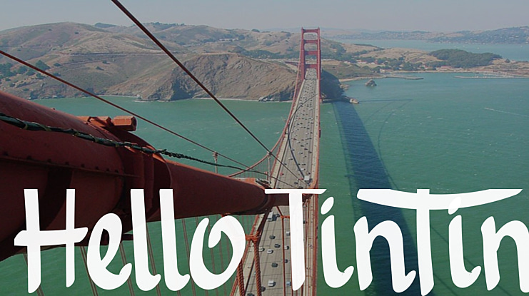 Hello Tintin Font