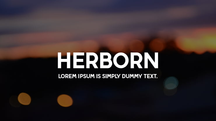 Herborn Font