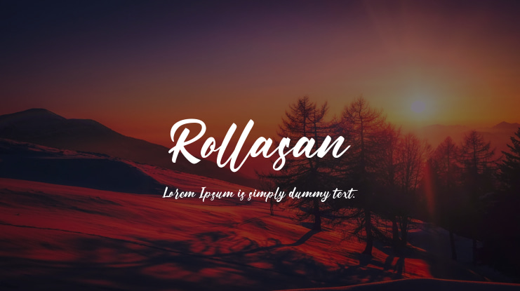 Rollasan Font