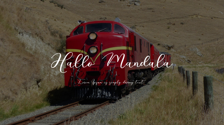 Hallo Mandala Font